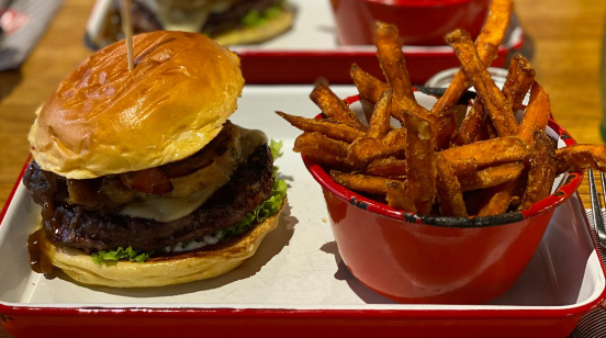 Speisen aus dem Restaurant Burger Haus Trier